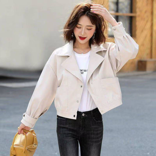 H3179 Casual trench coat