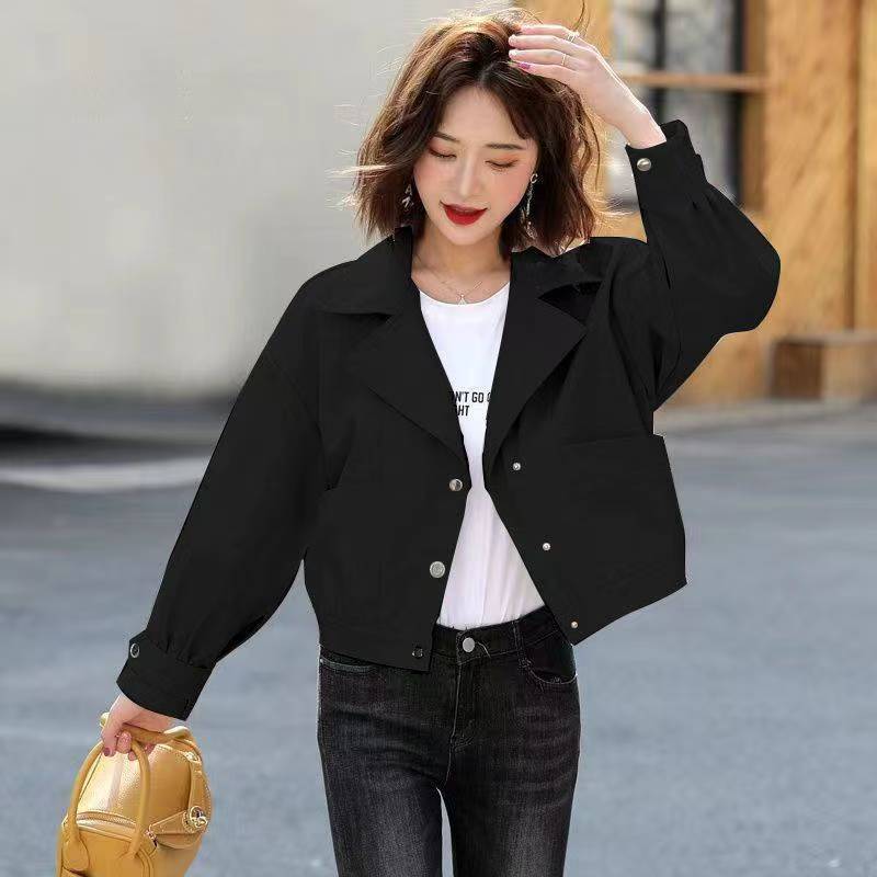 H3180 Casual trench coat