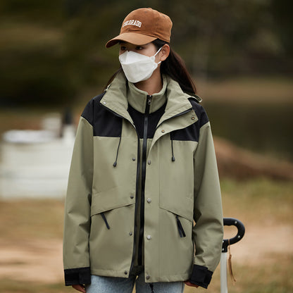 H3187 Women's trench coat