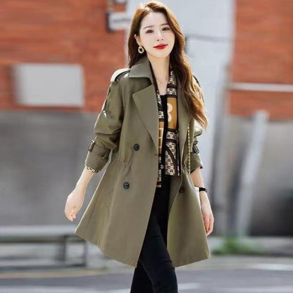H3191 Women's trench coat