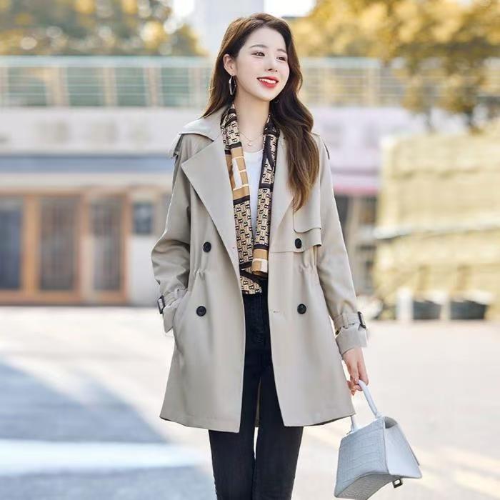H3191 Women's trench coat