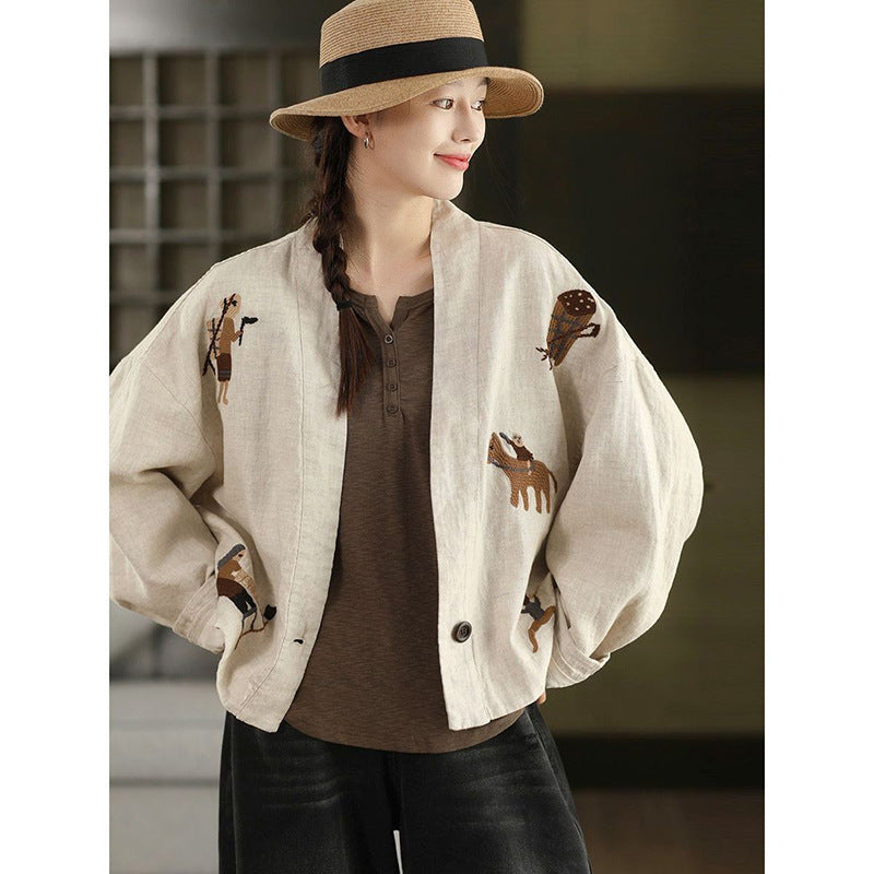 H3193 Women's trench coat