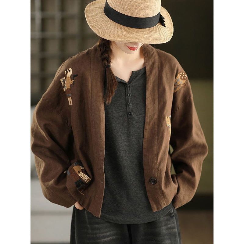 H3197 Women's trench coat