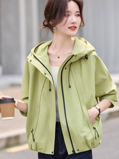 H3196 Women's trench coat
