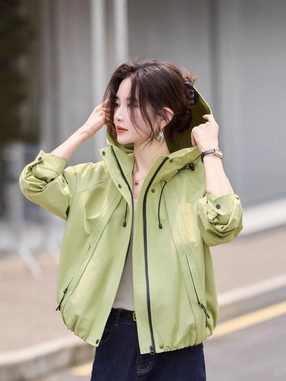 H3195 Women's trench coat