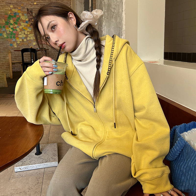 H3266 Casual hoodie jacket