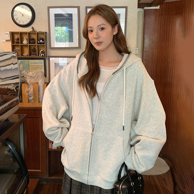 H3267 Casual hoodie jacket