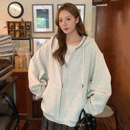 H3267 Casual hoodie jacket