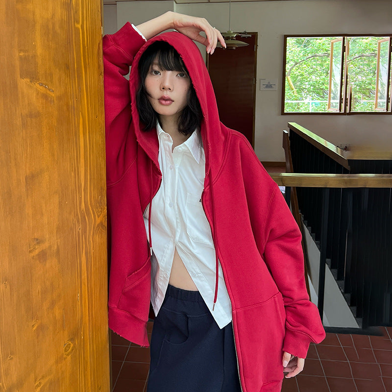 H3275 Casual hoodie jacket