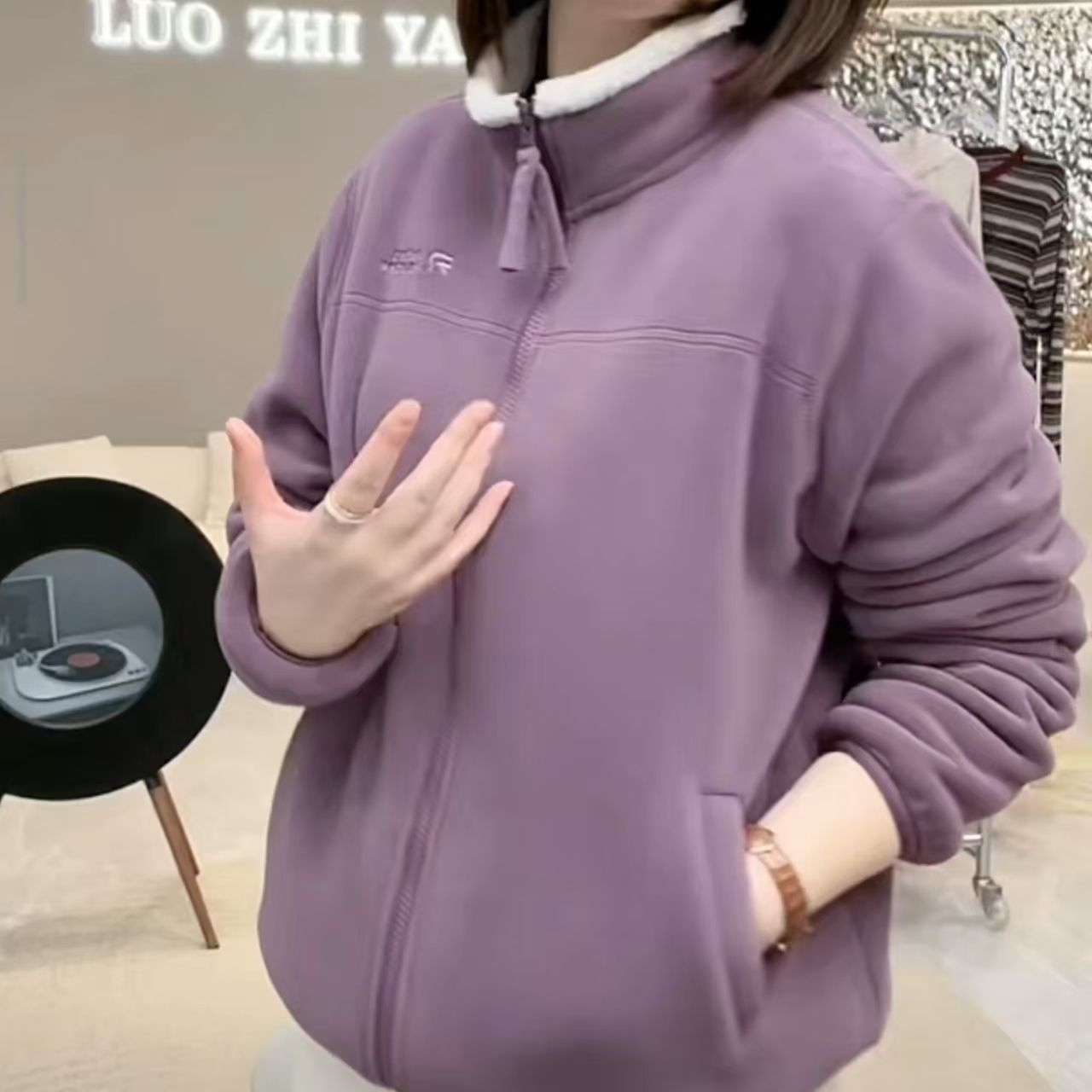 H3325 Korean style casual jacket