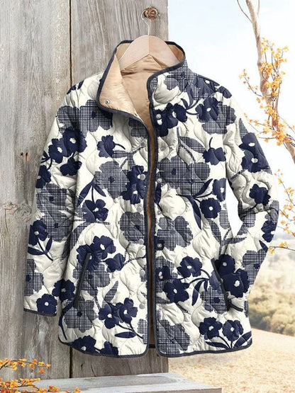 H3345 Warm cotton-padded coat