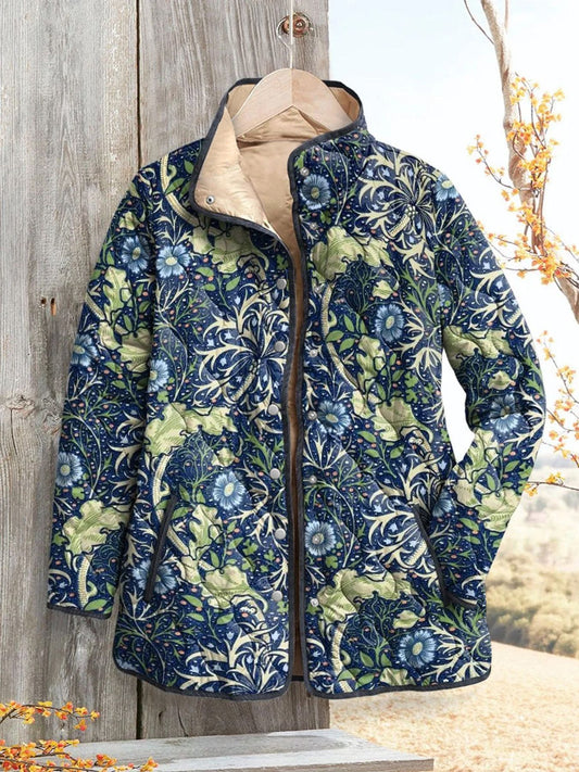 H3348 Warm cotton-padded coat