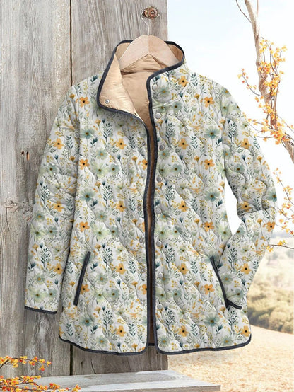 H3358 Warm cotton-padded coat
