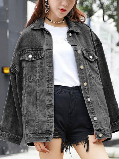 H3611 Women's denim jacket