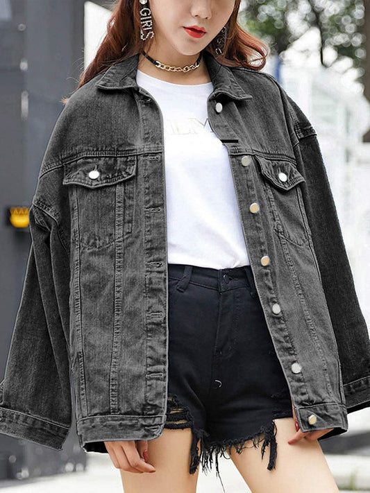 H3613 Women's denim jacket