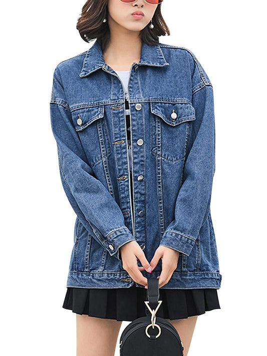H3614 Women's denim jacket