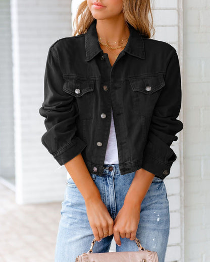 H3620 Women's denim jacket