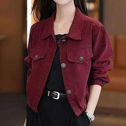 H3624 Women's denim jacket