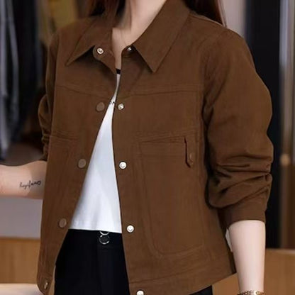 H3624 Women's denim jacket