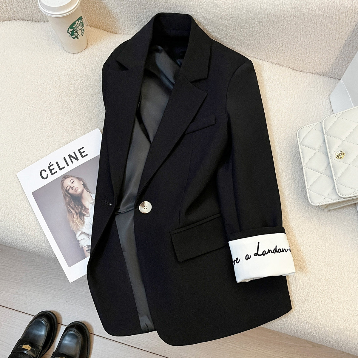 H3656 Women's suit jacket
