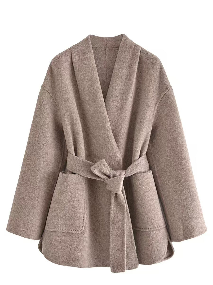 H3794 cashmere coat