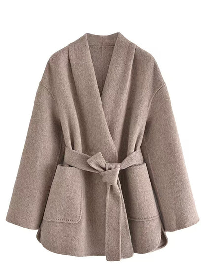 H3794 cashmere coat