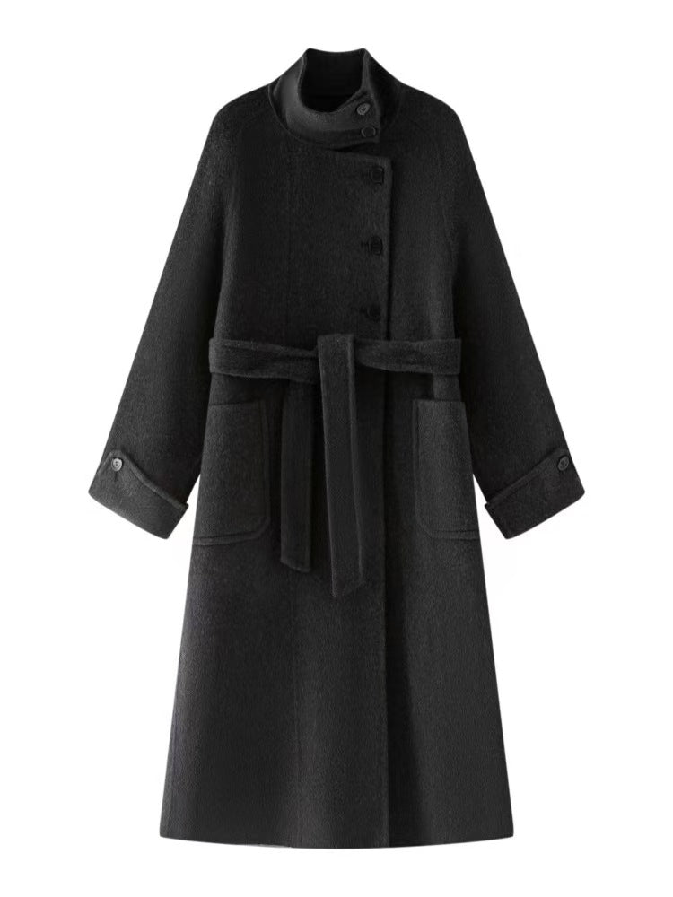 H3857 Women's cashmere coat