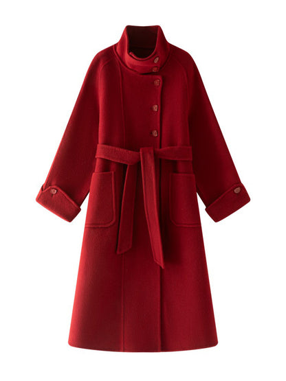 H3857 Women's cashmere coat