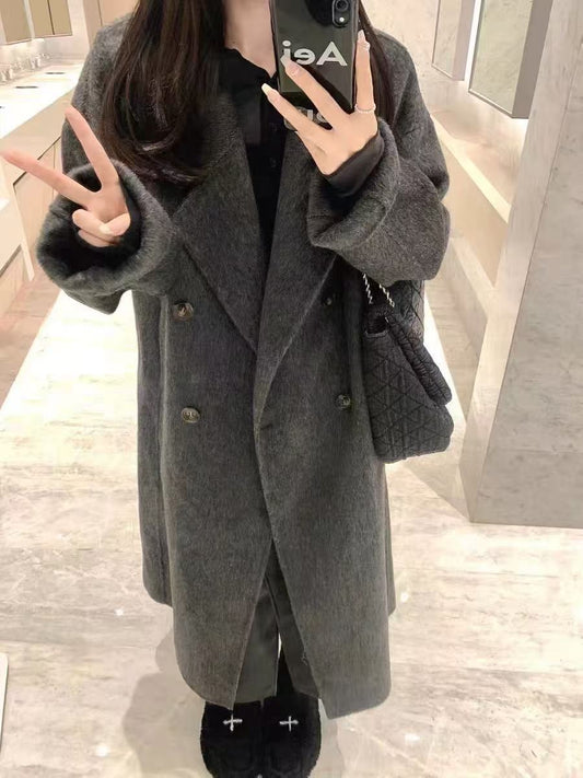 H3863 Women's cashmere coat
