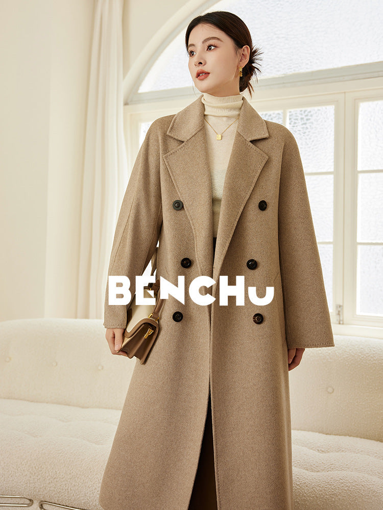 H3870 Women's cashmere coat