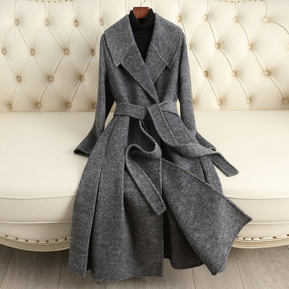 H3872 Women's cashmere coat