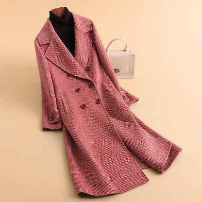 H3918 Women's cashmere coat