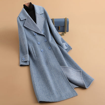 H3885 Women's cashmere coat