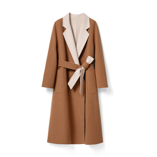 H3895 Women's cashmere coat