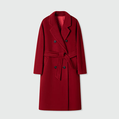 H3895 Women's cashmere coat