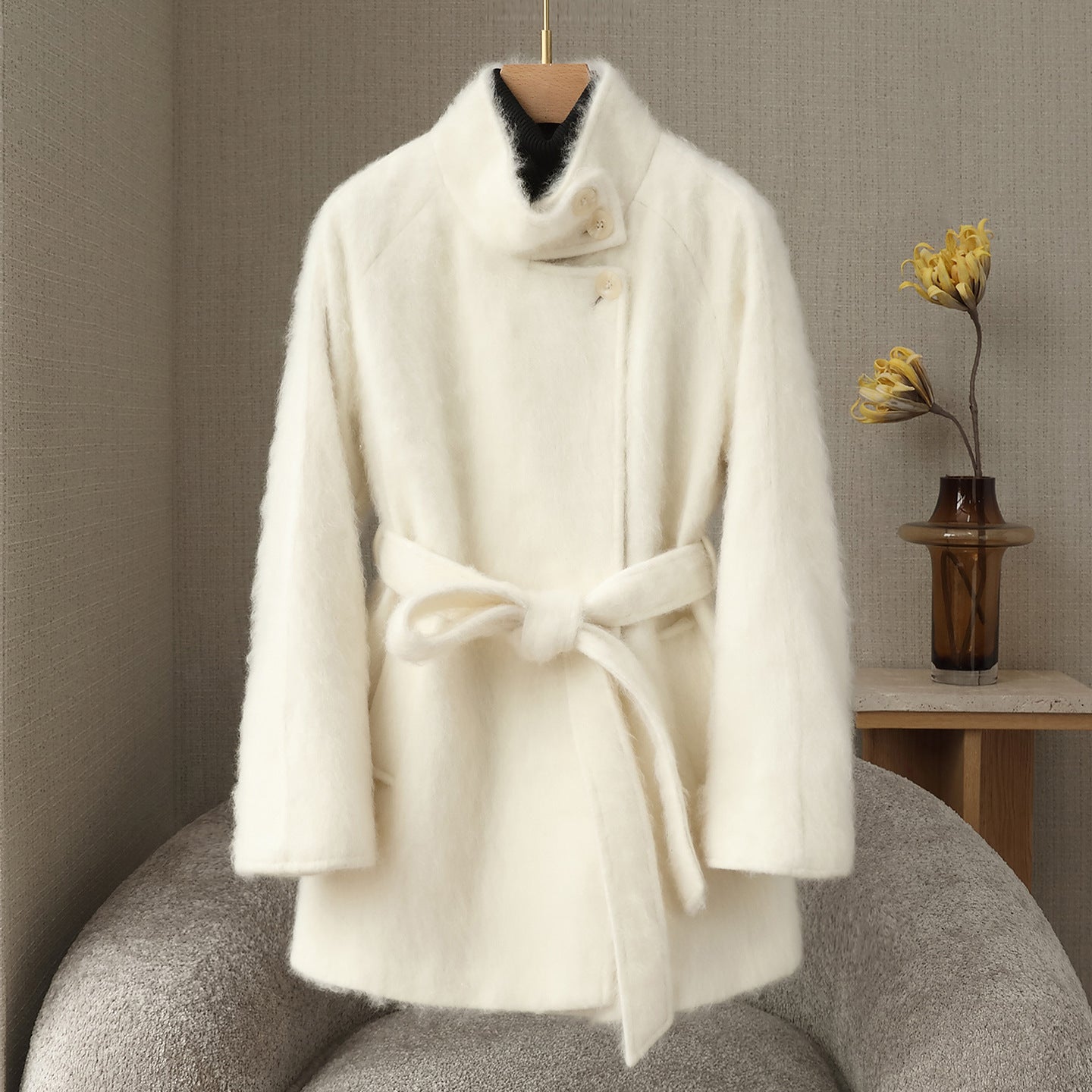 H3899 cashmere coat