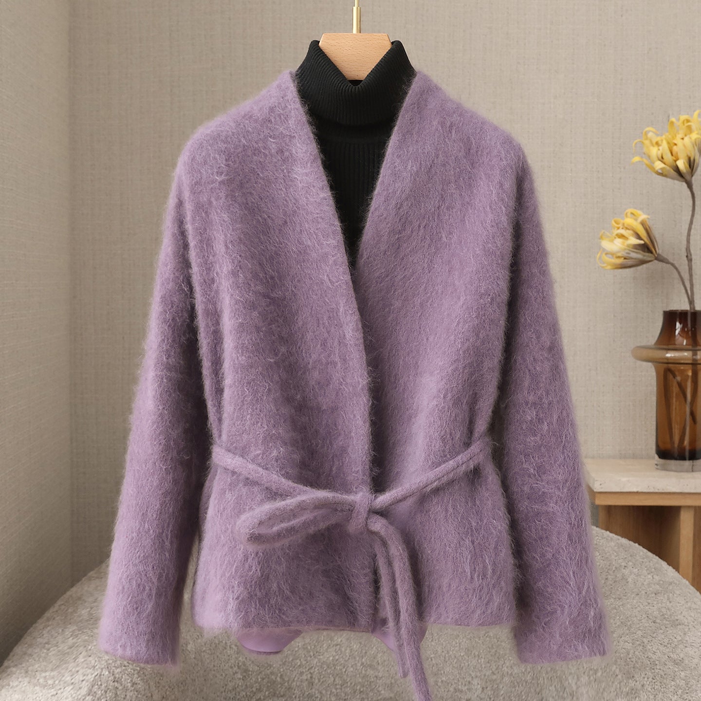 H3921 Women's cashmere coat