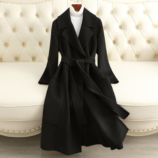H3916 Women's cashmere coat