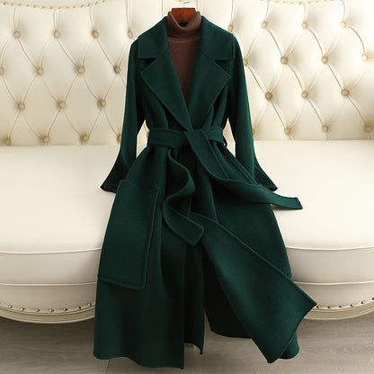 H3916 Women's cashmere coat