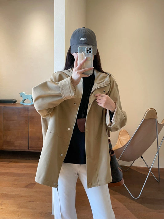 H3955 Women's trench coat