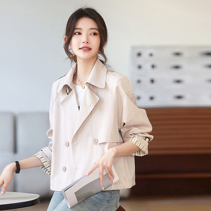 H3958 Women's trench coat