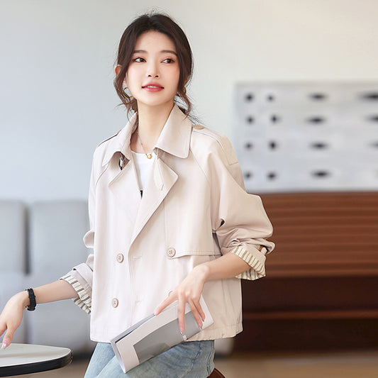 H3958 Women's trench coat