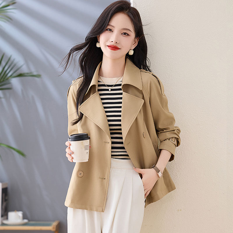 H3961 Women's trench coat