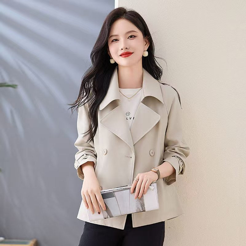 H3962 Women's trench coat