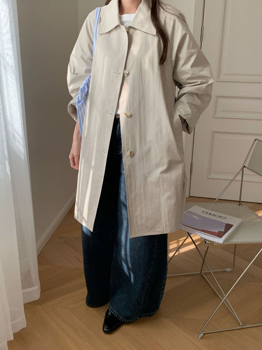 H3966 Women's trench coat