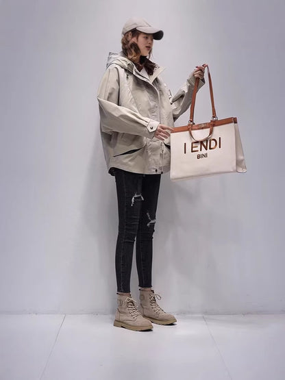 H3968 Women's trench coat