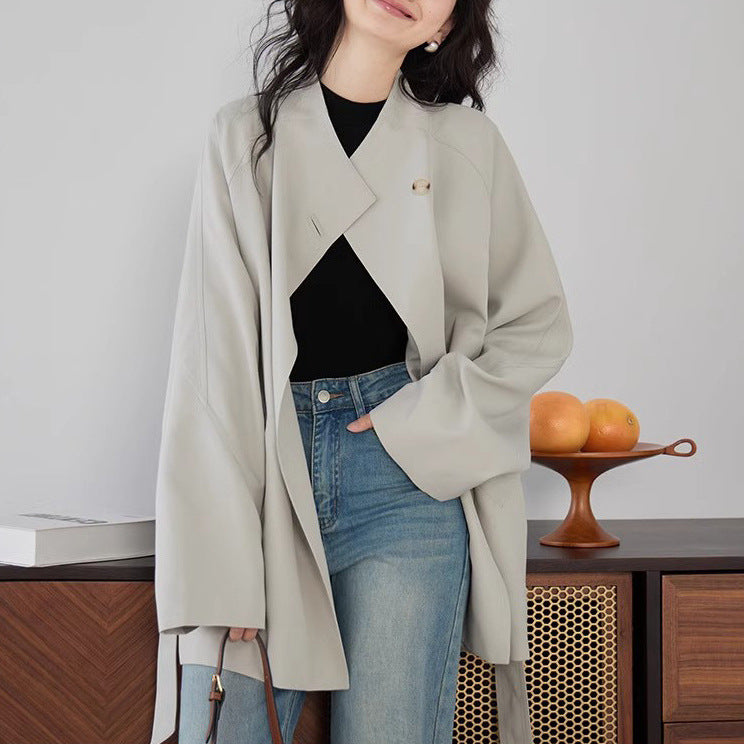 H4048 Women's trench coat
