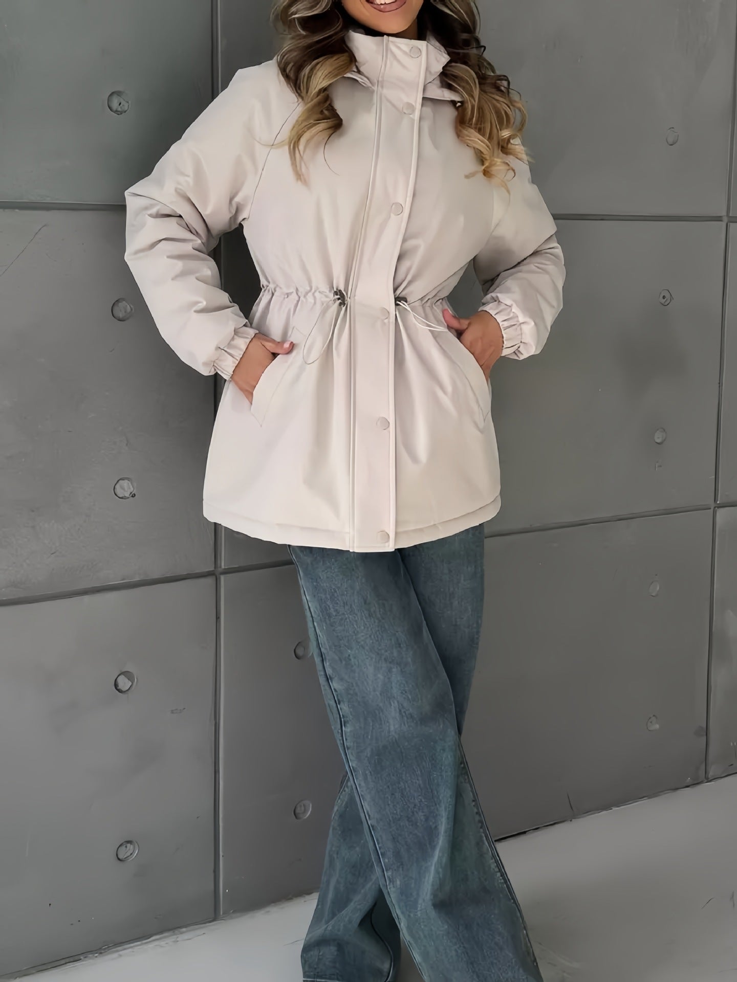 H4058 Women's trench coat