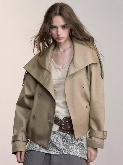 H4068 Women's trench coat
