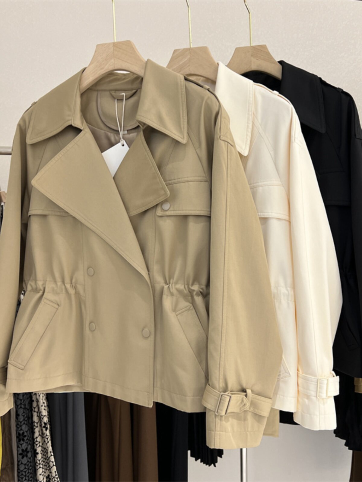 H4110 Women's trench coat